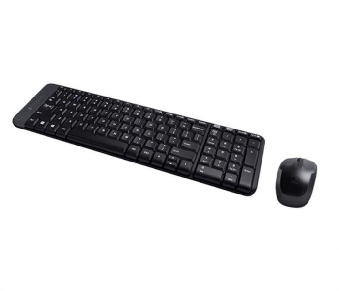 Комплект (клавіатура, мишка) бездротовий Logitech MK220 Black USB (920-003168) (Б/В)