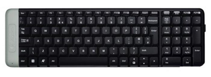 Клавiатура бездротова Logitech K230 Black USB (920-003347)