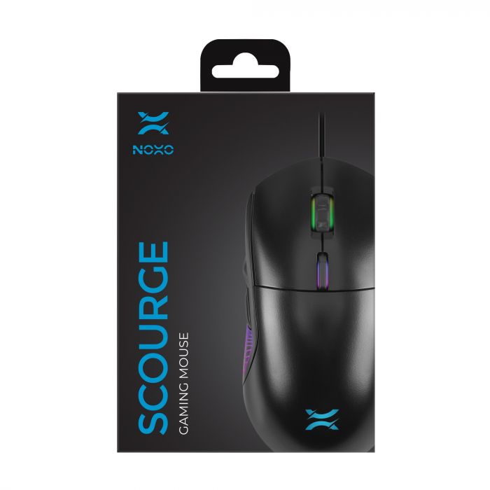 Мишка Noxo Scourge Gaming mouse Black USB (4770070881965)