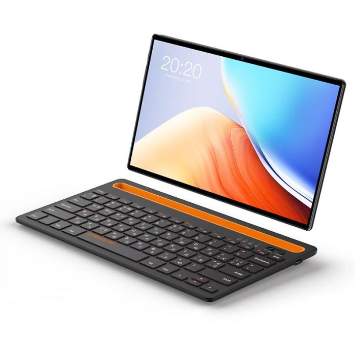 Планшетний ПК Teclast M40S 4/128GB 4G Dual Sim Space Gray (TLA007/KS10/TL-102782) з клавіатурою KS10