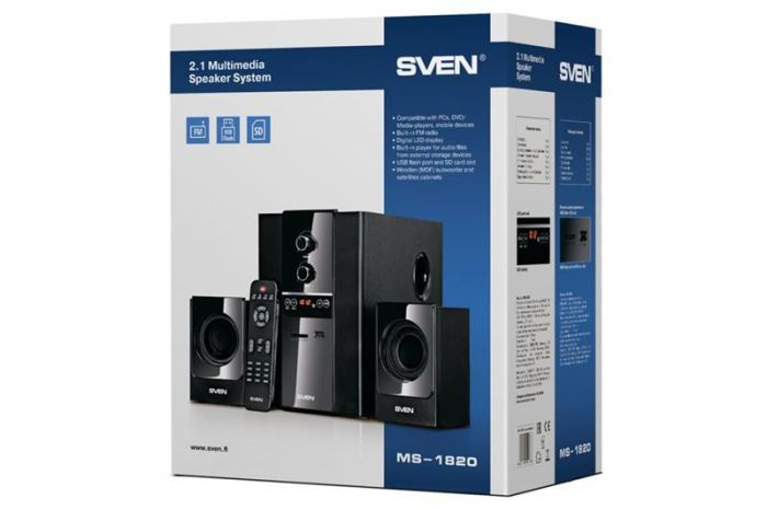 Акустична система Sven MS-1820 Black