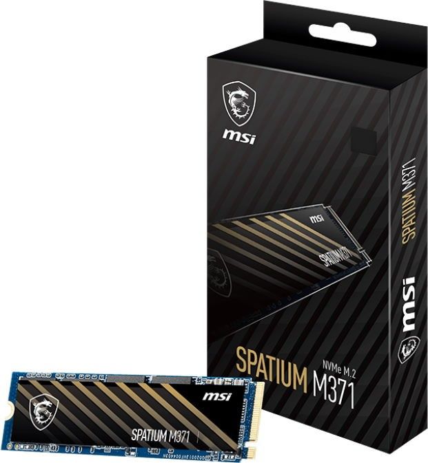 Накопичувач SSD 1TB MSI Spatium M371 M.2 2280 PCIe 3.0 x4 NVMe 3D NAND TLC (S78-440L820-P83)