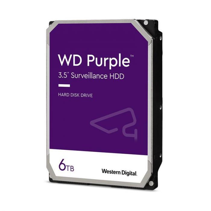 Накопичувач HDD SATA 6.0TB WD Purple 5400rpm 256MB (WD63PURZ)