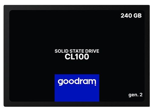 Накопичувач SSD  240GB GOODRAM CL100 GEN.2 2.5" SATAIII TLC (SSDPR-CL100-240-G2)