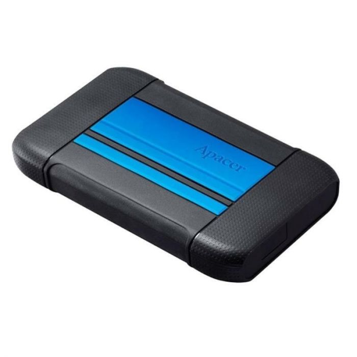 Зовнішній жорсткий диск 2.5" USB 1TB Apacer AC633 Black/Blue (AP1TBAC633U-1)