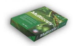 Папір Multicopy 80g/m2, A4, 500л, class A, білизна 168% CIE