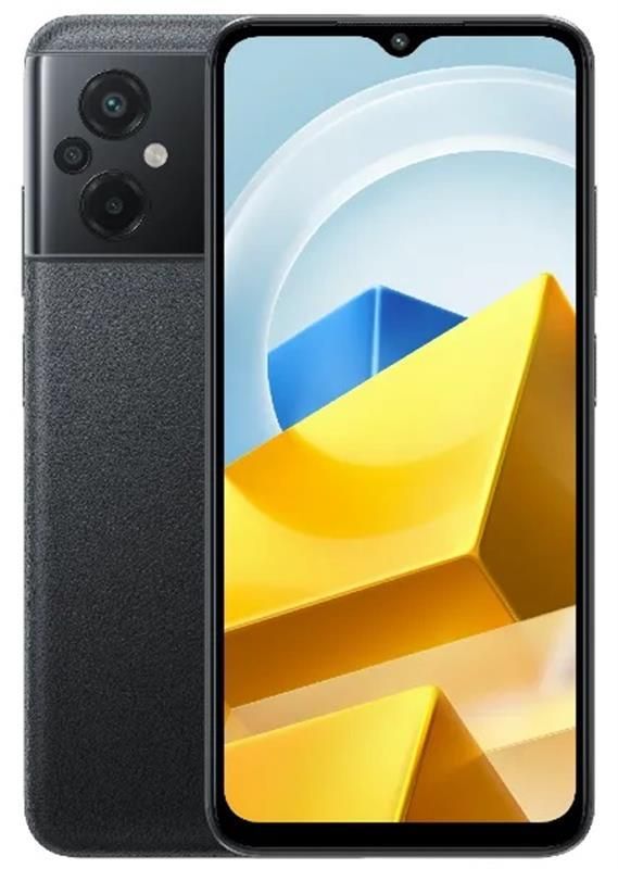 Смартфон Xiaomi Poco M5 4/128GB Dual Sim Black EU_