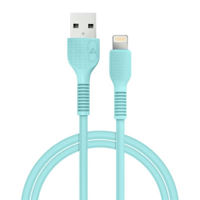 Кабель ACCLAB AL-CBCOLOR-L1MT USB-Lightning 1.2м Mint (1283126518195)