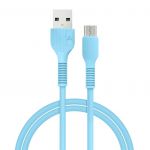 Кабель ACCLAB AL-CBCOLOR-M1BL USB-microUSB 1.2м Blue (1283126518133)