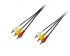 Кабель Piko (1283126473968) 3xRCA M-3xRCA M, 3м Black