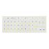 Наклейка на клавіатуру Piko White (1283126472244)