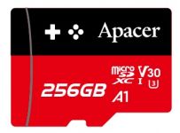 Карта пам`ятi MicroSDXC 256GB UHS-I/U3 Class 10 Apacer (AP256GMCSX10U7-RAGC)