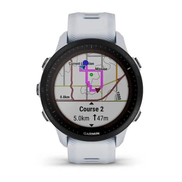 Смарт-годинник Garmin Forerunner 955 White (010-02638-11)