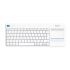 Клавіатура бездротова Logitech K400 Plus White (920-007146)