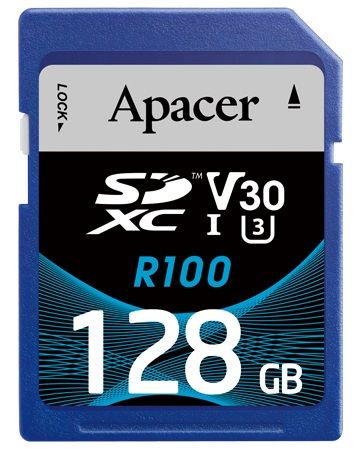Карта пам`ятi SDXC 128GB UHS-I/U3 Class 10 Apacer (AP128GSDXC10U7-R)