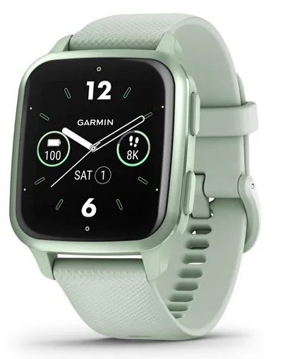 Смарт-годинник Garmin Venu Sq 2 Cool Mint/Metallic Mint (010-02701-02)