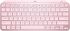Клавіатура бездротова Logitech MX Keys Mini Wireless Illuminated UA Rose (920-010500)