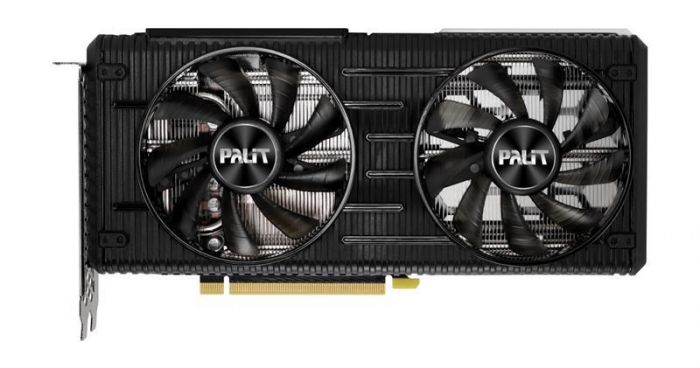 Відеокарта GF RTX 3060 Ti 8GB GDDR6 Dual V1 Palit (NE6306T019P2-190AD) (LHR)