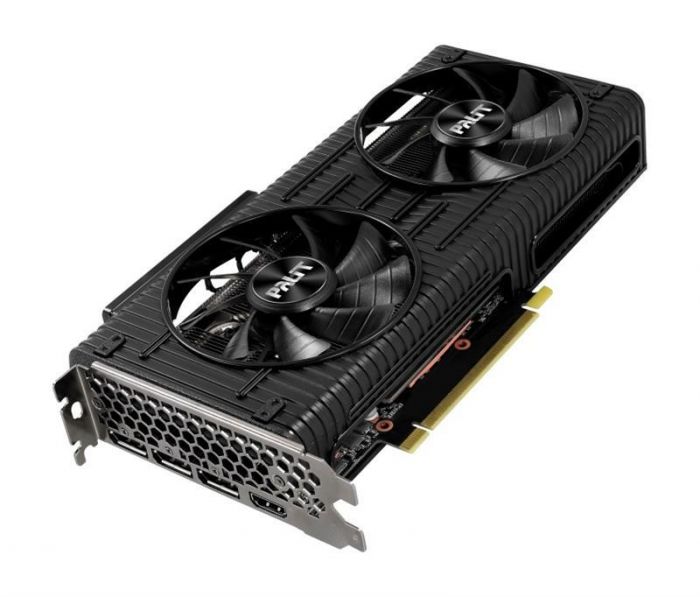 Відеокарта GF RTX 3060 Ti 8GB GDDR6 Dual V1 Palit (NE6306T019P2-190AD) (LHR)