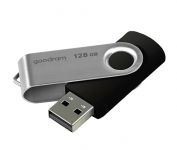 Флеш-накопичувач USB2.0 128GB GOODRAM UTS2 (Twister) Black (UTS2-1280K0R11)