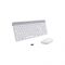 Комплект (клавіатура, мишка) бездротовий Logitech MK470 White USB (920-009205)