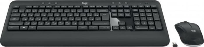 Комплект (клавіатура, мишка) бездротовий Logitech MK540 Black (920-008685)