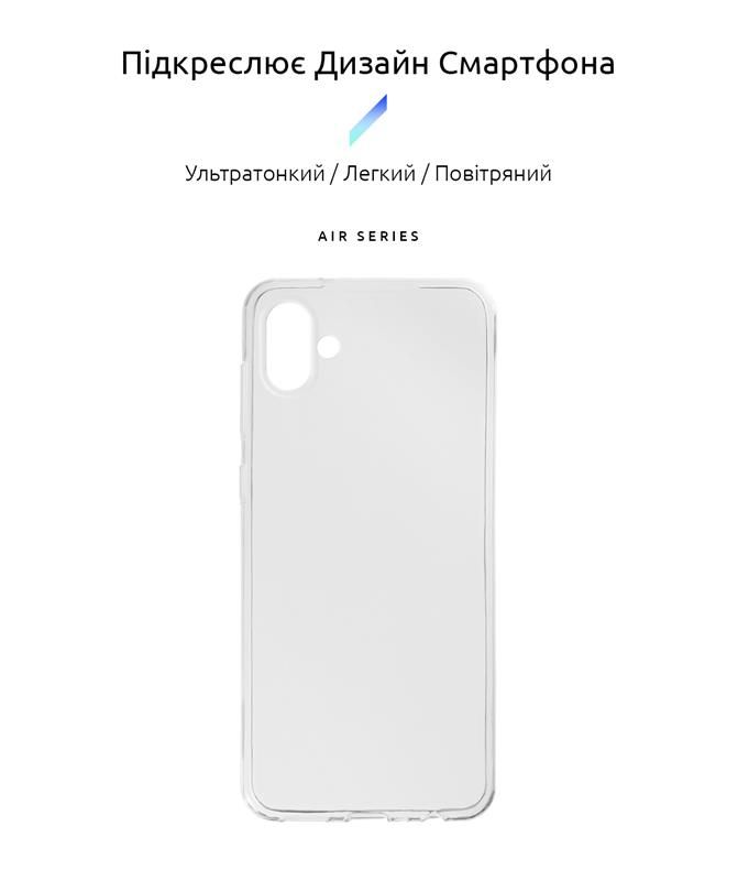 Чохол-накладка Armorstandart Air для Samsung Galaxy A04 SM-A045 Transparent (ARM63900)