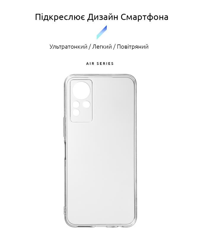 Чохол-накладка Armorstandart Air для Infinix Note 11 X663B Camera cover Transparent (ARM61770)