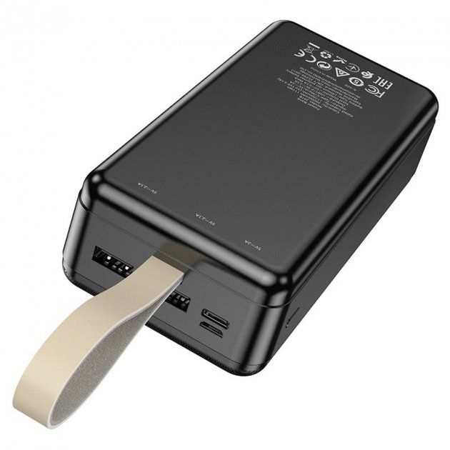 Універсальна мобільна батарея Hoco J91B 30000mAh Black (J91B-30)