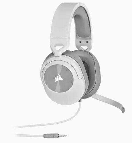 Гарнiтура Corsair HS55 Stereo Headset White (CA-9011261-EU)