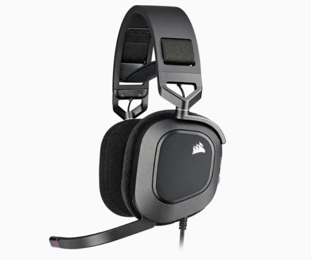 Гарнiтура Corsair HS80 RGB USB Headset Carbon (CA-9011237-EU)