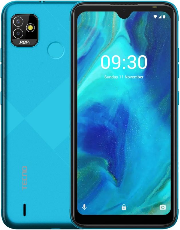 Смартфон Tecno Pop 5 (BD2d) 2/32GB Dual Sim Ice Blue (4895180775093)