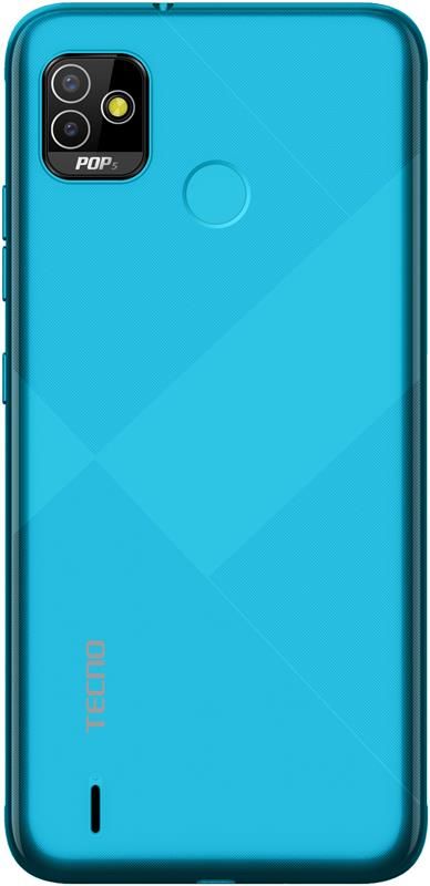 Смартфон Tecno Pop 5 (BD2d) 2/32GB Dual Sim Ice Blue (4895180775093)