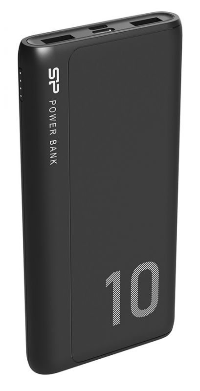 Універсальна мобільна батарея Silicon Power GP15 10000 mAh Black (SP10KMAPBKGP150K)