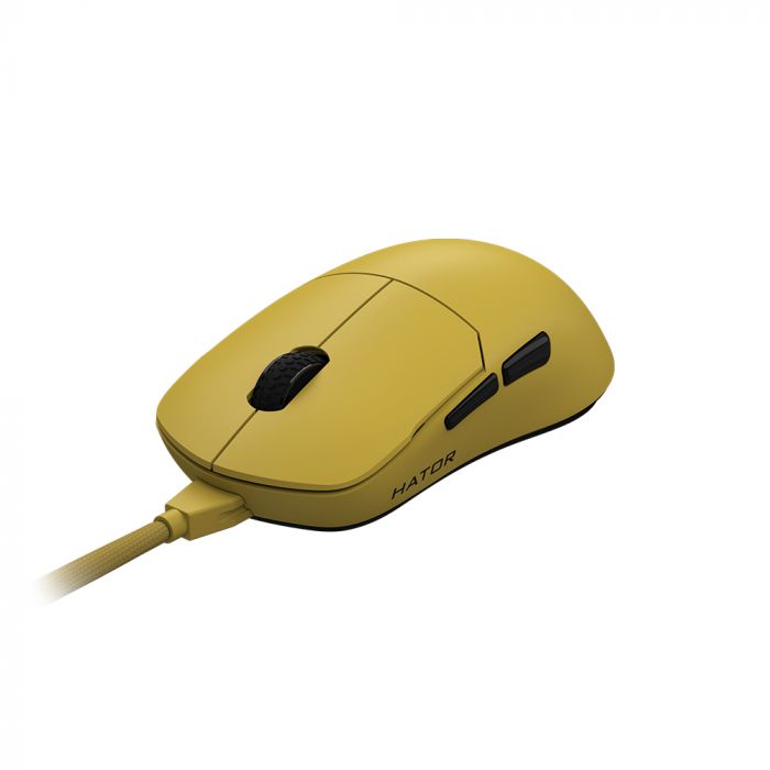 Мишка Hator Quasar Essential Yellow (HTM-402) USB