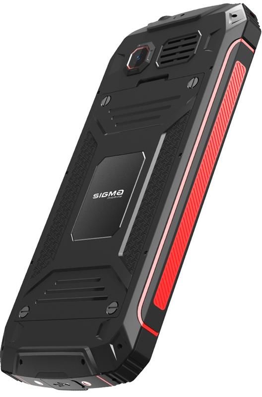 Мобільний телефон Sigma mobile X-treme PR68 Dual Sim Black/Red (4827798122129)