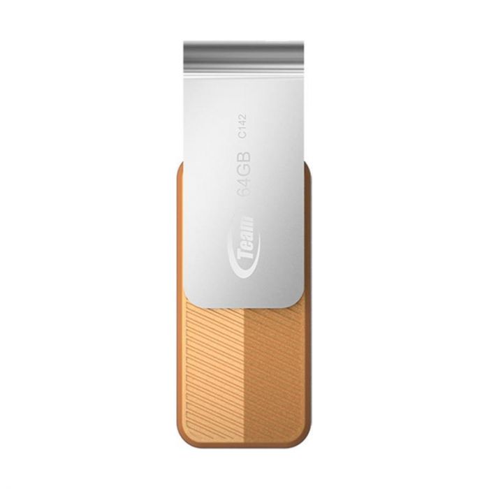 Флеш-накопичувач USB 64GB Team C142 Brown (TC14264GN01)