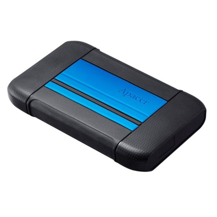 Зовнішній жорсткий диск 2.5" USB 2TB Apacer AC633 Black/Blue (AP2TBAC633U-1)