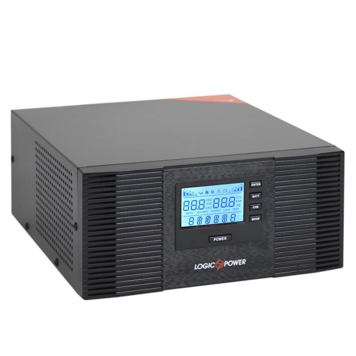 Джерело безперебійного живлення LPM-PSW-1500VA (1050 Вт), Lin.int., AVR, 2 x евро, метал