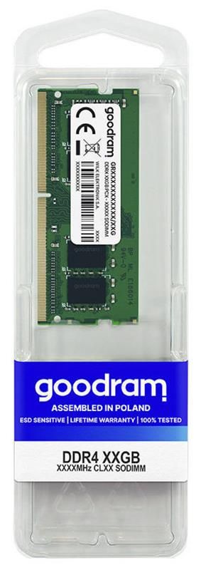 Модуль пам`яті SO-DIMM DDR4 8GB/3200 Goodram (GR3200S464L22S/8G)