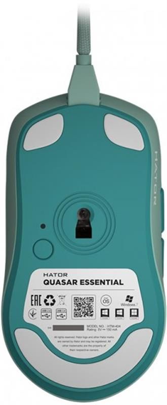 Мишка Hator Quasar Essential Mint (HTM-404) USB