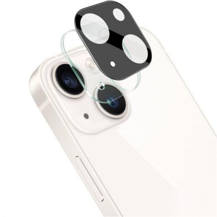 Захисне скло BeCover для камери Apple iPhone 14 Black (708080)
