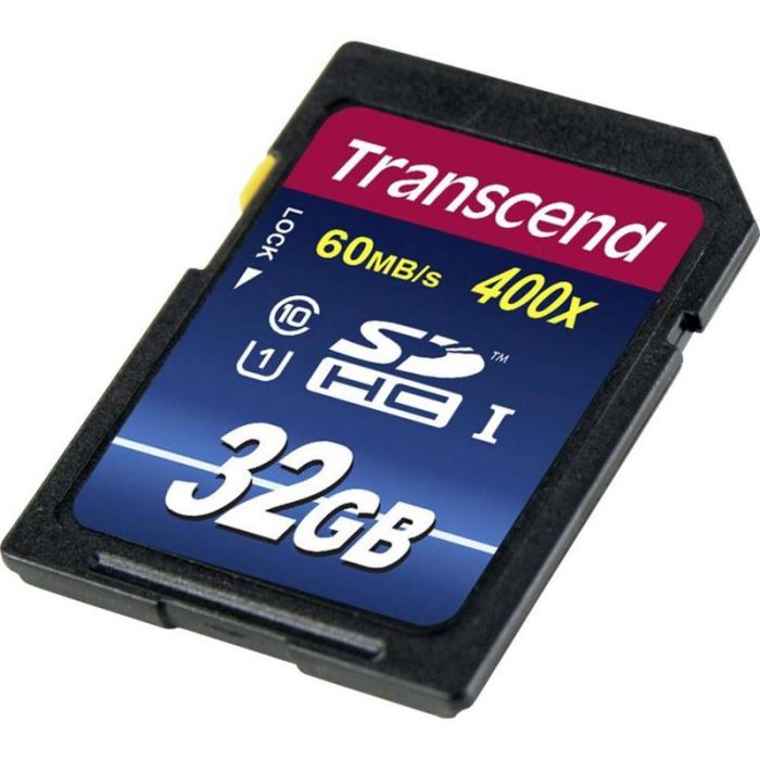 Карта пам`ятi SDHC 32GB UHS-I Class 10 Transcend Premium 400x (TS32GSDU1)