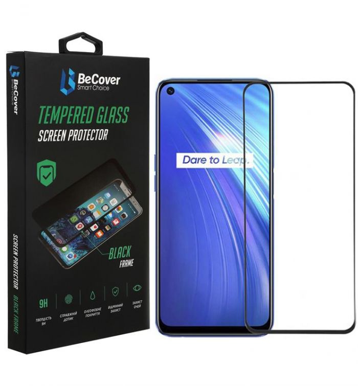 Захисне скло BeCover для Realme GT2 Pro Black (707877)