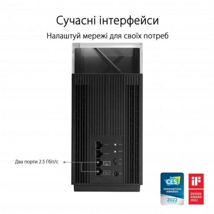 Wi-Fi Mesh система Asus ZenWiFi Pro ET12 (2-PK)