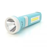 Ліхтарик ручний Voltronic LH-910+Solar, 1+1 режим, вбудований акумулятор, 220B, Blister (LH-910/28954)