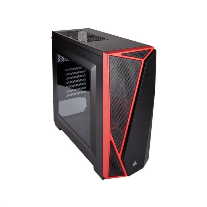 Корпус Corsair Carbide SPEC-04 Windowed Black/Red (CC-9011107-WW) без БЖ