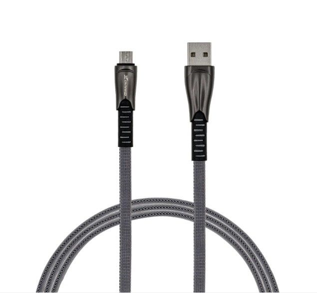 Кабель Grand-X USB - microUSB, 2A, 1м, Black (FM09)