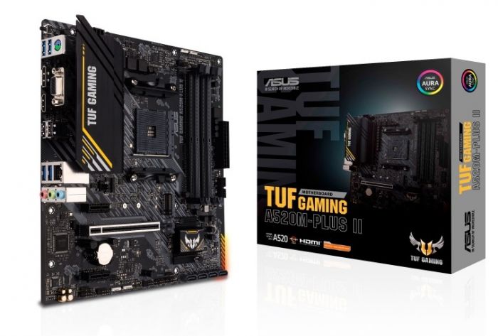 Материнська плата Asus TUF Gaming A520M-Plus II Socket AM4