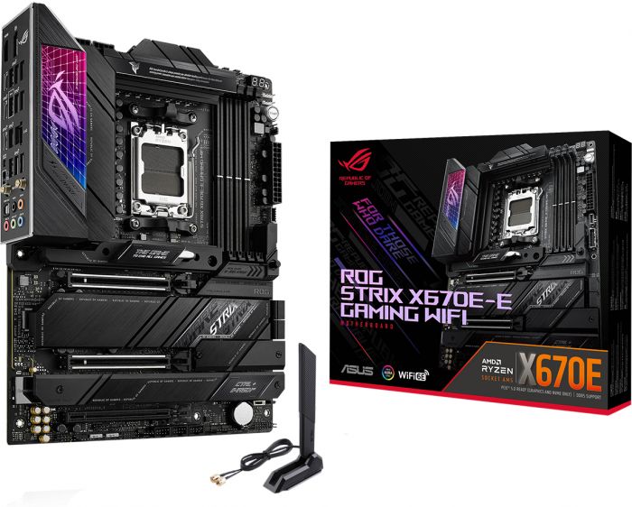 Материнська плата Asus ROG Strix X670E-E Gaming WIFI Socket AM5